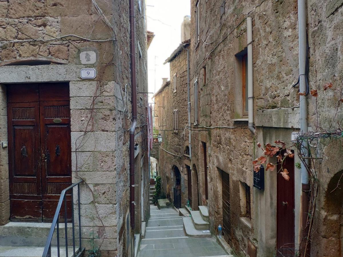 Ferienwohnung Dimora Della Rupe Pitigliano Exterior foto